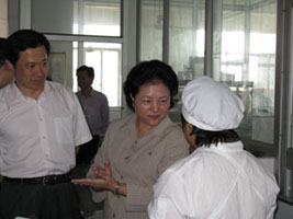 省領(lǐng)導、市領(lǐng)導來(lái)我司進(jìn)行視察、指導